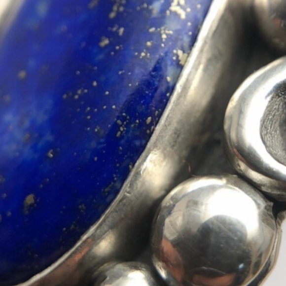 Pacific Crest Silver lapis lazuli and moonstone sterling silver necklace - Picture 3 of 13